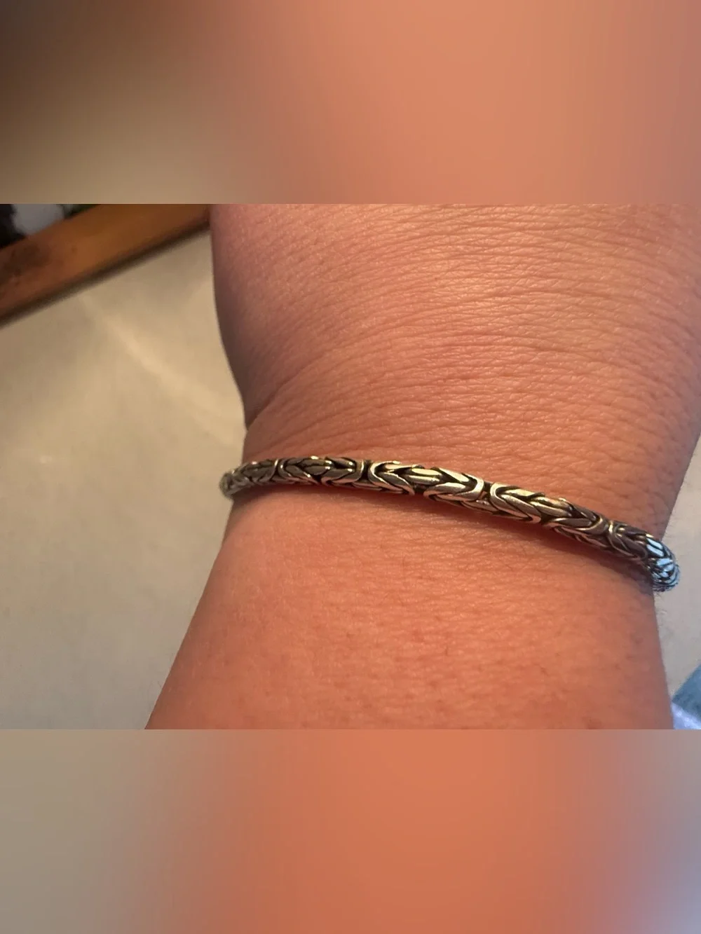 Men/Women’s Sterling Silver Bracelet